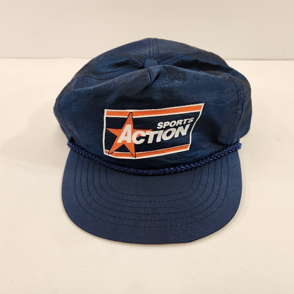 Vintage Sports Action Baseball Cap